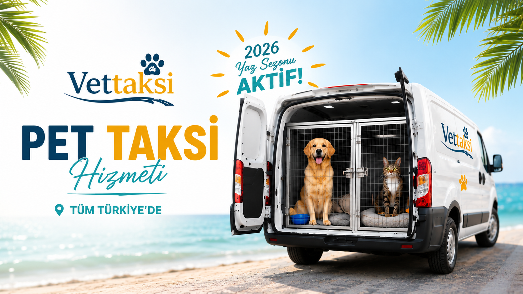 İstanbul içi ve şehirler arası güvenli pet taksi hizmeti - Vettaksi
